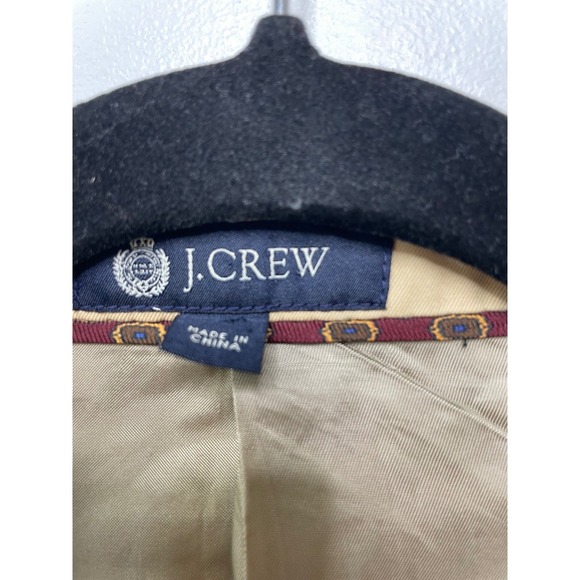 J Crew Mens Tan Cotton Two Button Blazer Sport Coat Ludlow Jacket Size 40R Prep - Picture 2 of 16